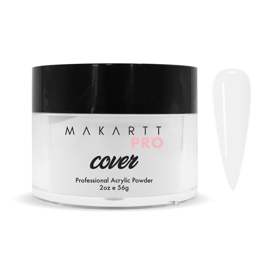 MakarttPro Acrylic Powder – 56g/2oz Nail Cover for Extension, Perfect for Pro