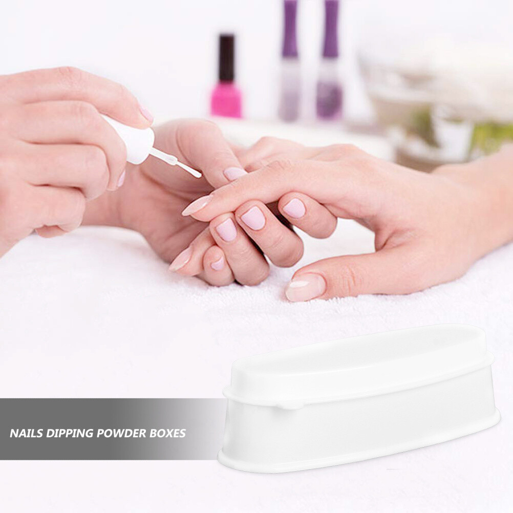 2pcs DIY dip tray nail art supplies nail dipping accessories Nails