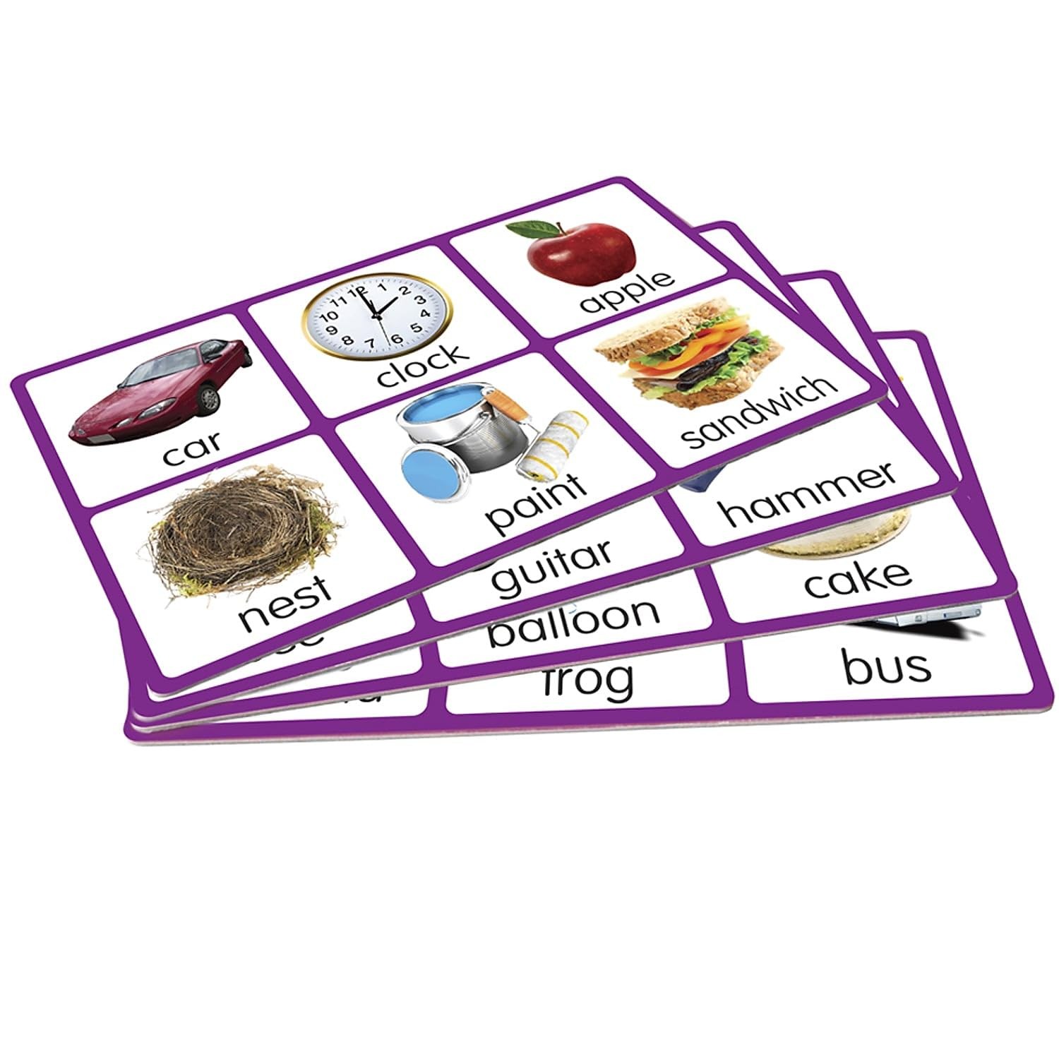 Junior Learning Picture Bingo Educational Action 8.75 x 0.95 x 5.75 cm, Multi