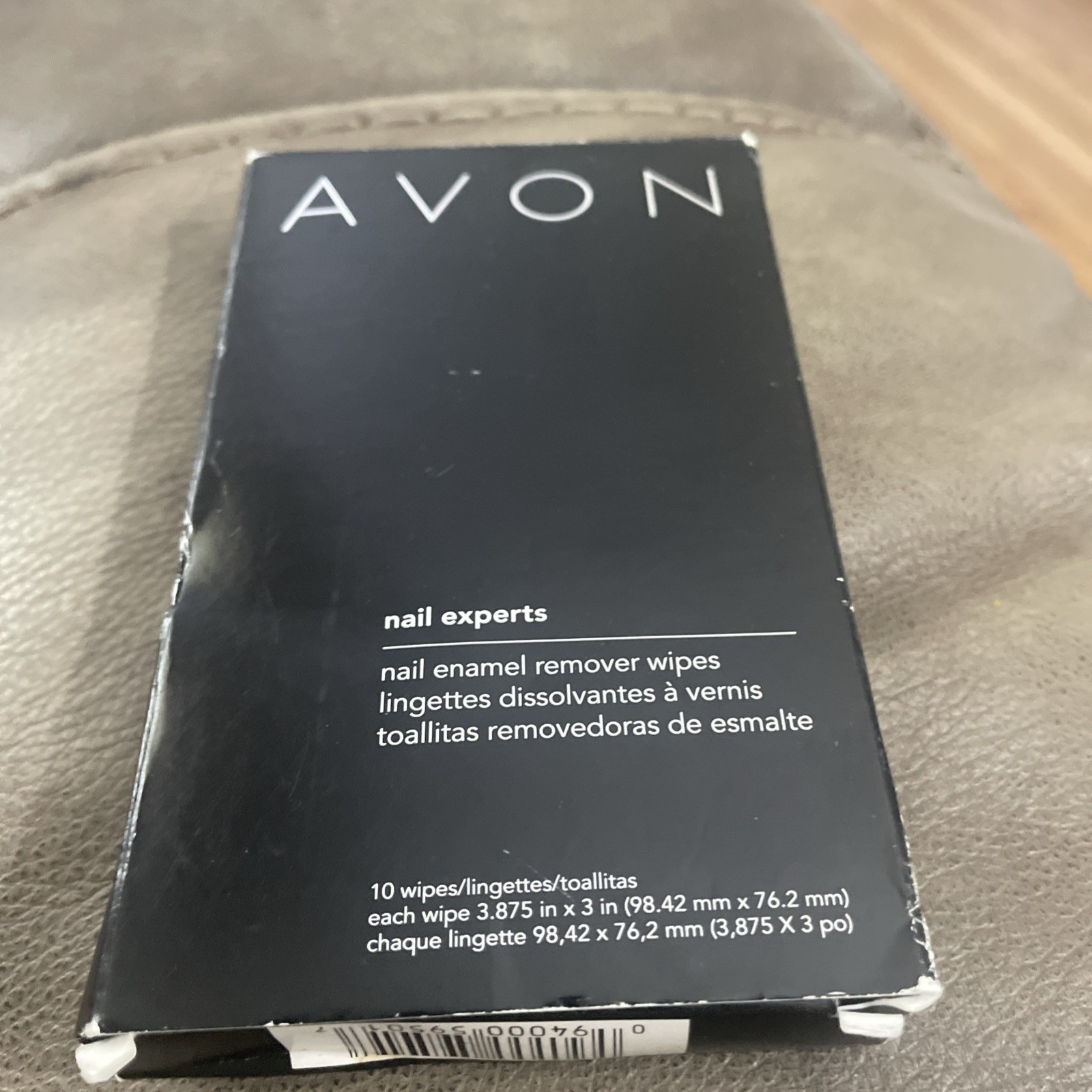 Avon Nail Experts Nail Enamel Remover Wipes 10 wipes nail polish mani pedi;;