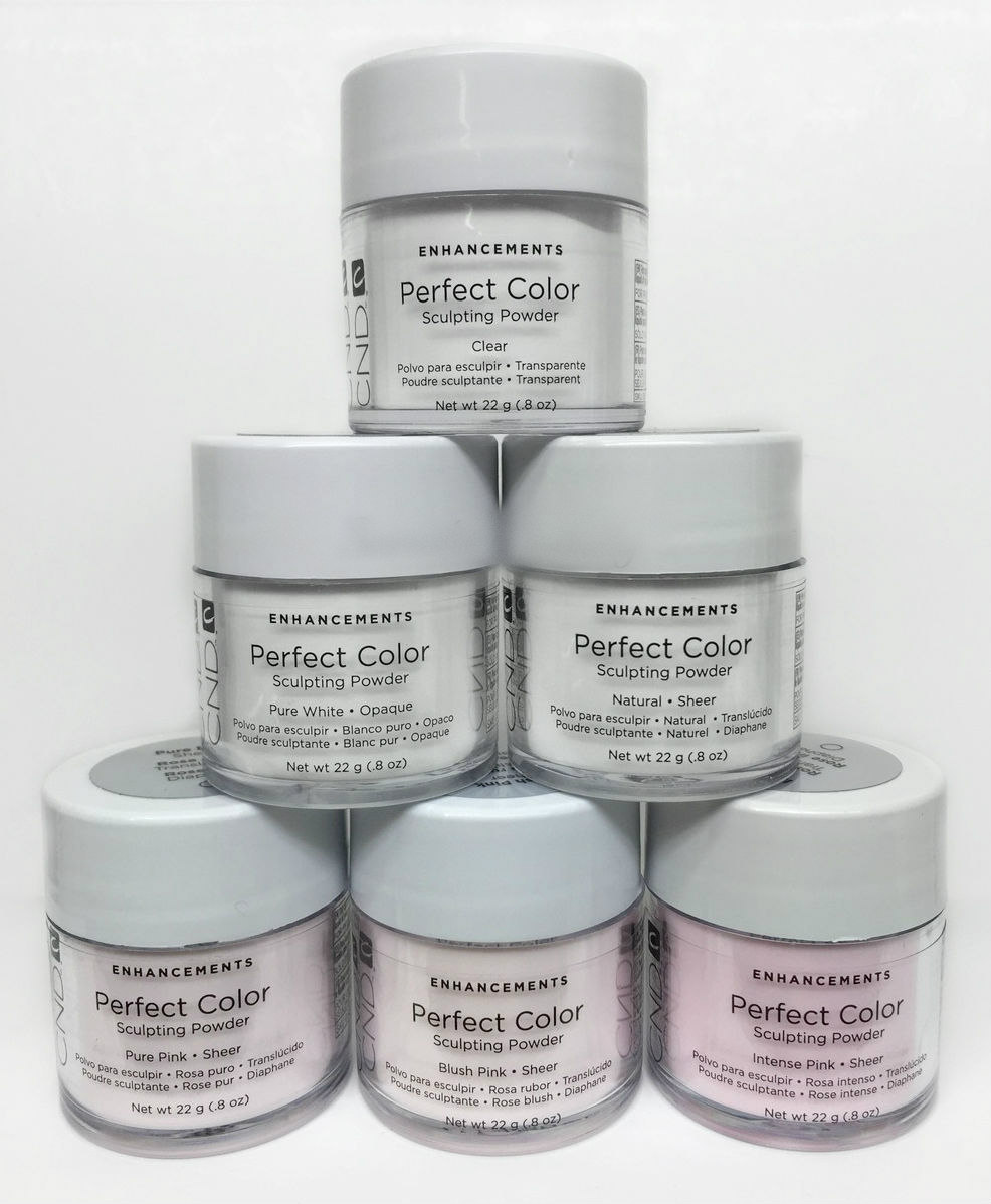 Perfect Color Nail Powder & Retention+ Powder 0.8oz/22g – Cnd -Choose Your Color