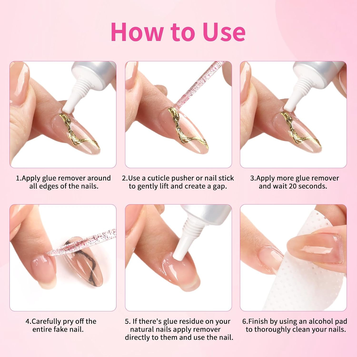 10G Semi Nail Glue for Press on Nails, Super Strong | Quick Drying | Long Lastin
