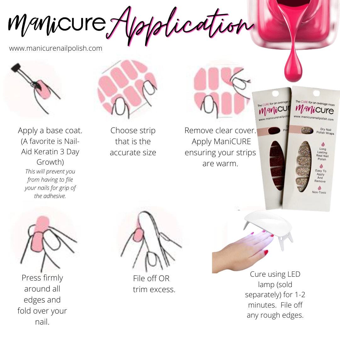 Semi Cured Gel Leopard Neutral, ManiCURE Real Nail Polish Strips