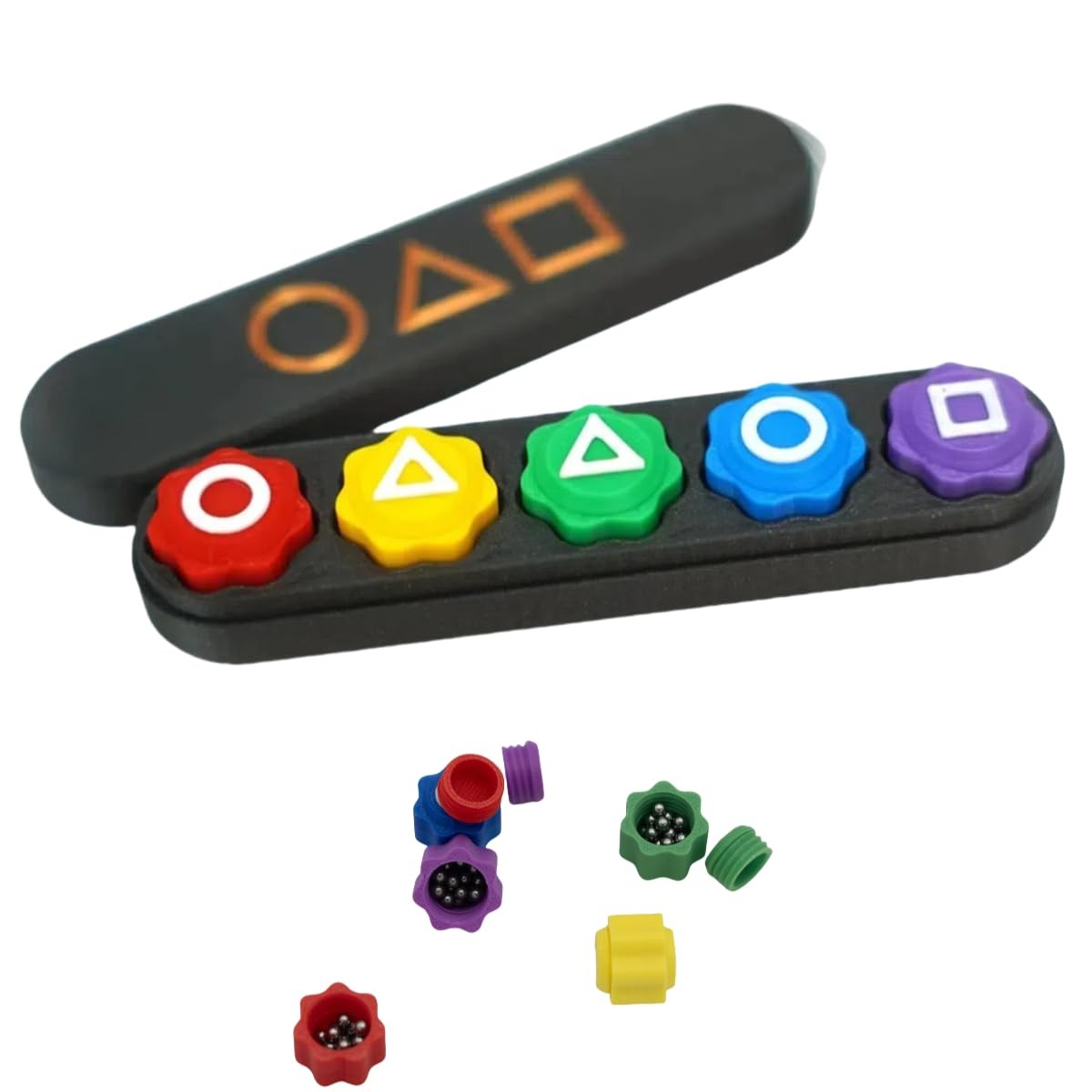 Weighted Gonggi 0.8 inches x x 1.2 inches, 1 Set With Steel Balls
