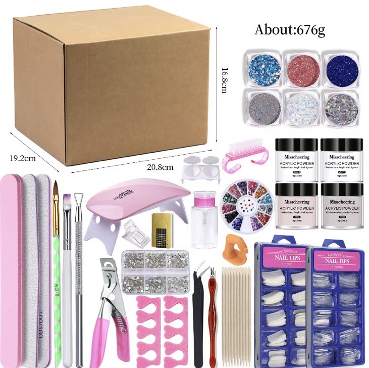 Acrylic Professional Acrylic Starter Nail Tech Kit for Beginners