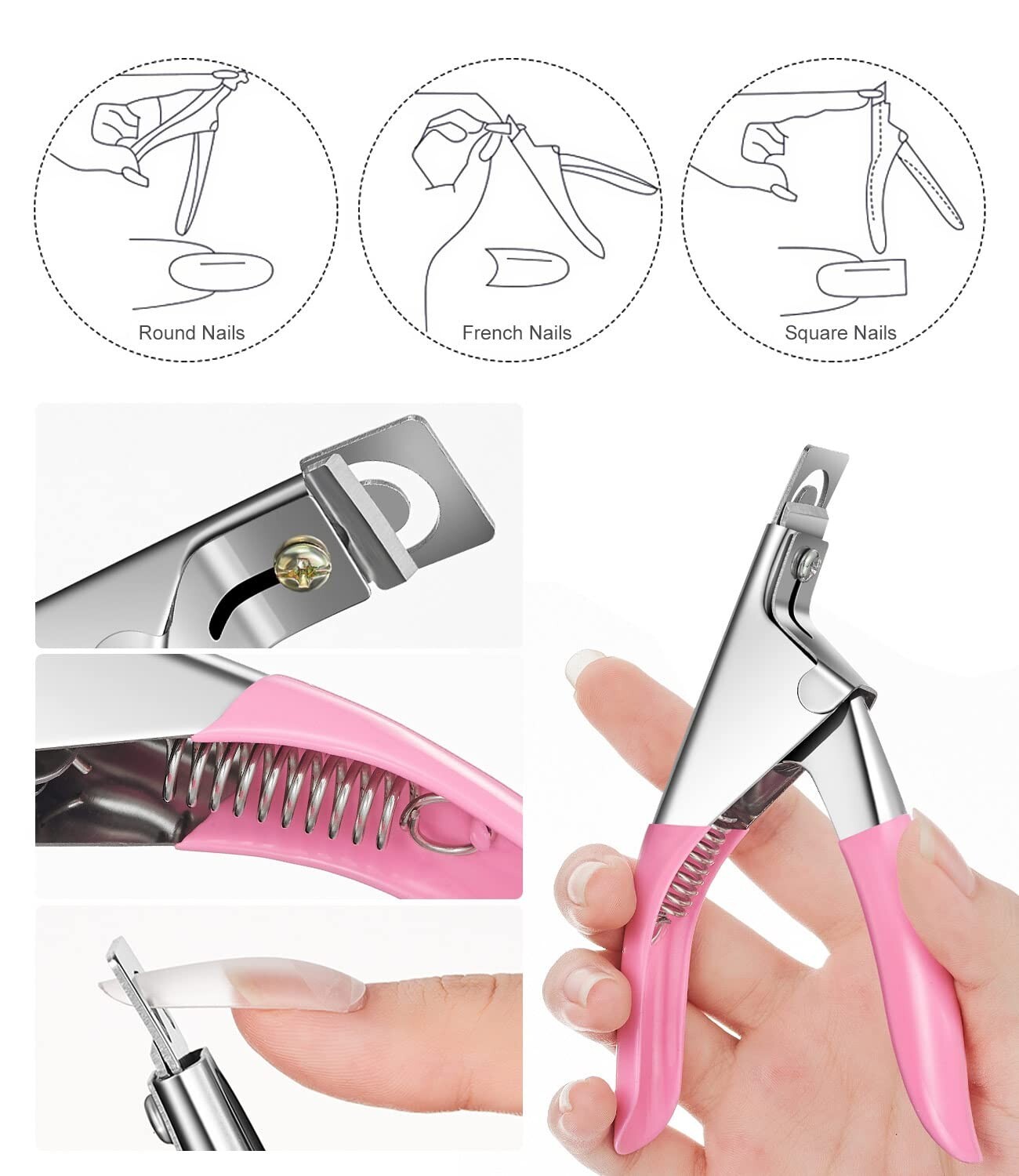 Complete Acrylic Nail Kit with Accessories: Glitter, Brush, & Drill for Home Use