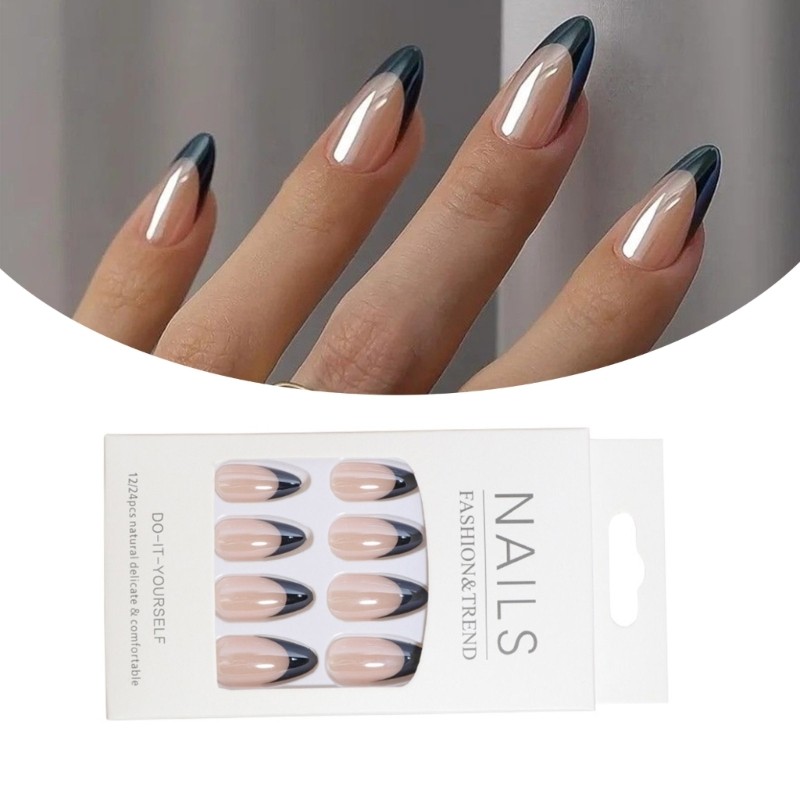 Fashion False Nail Almond Medium Artificial Nail Press On Nail for Any Occasion