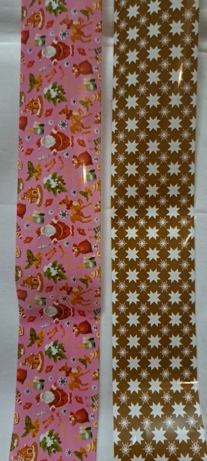 Christmas Nail Art Foil Transfer Sticker Box 10 Pieces Ch 1 for acrylics gel