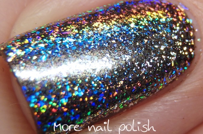GALAXY HOLO FLAKES Chrome Flecks Unicorn Powder Holographic Nails Sequins