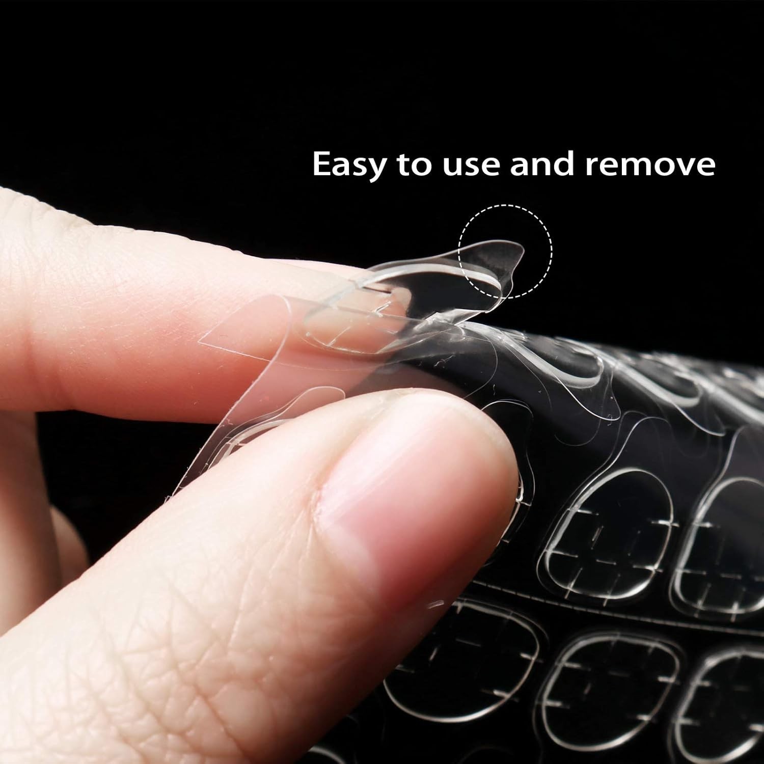 288pcs 12 Sheets Adhesive Tabs Waterproof Breathable Glue Tabs Double-Sided N…