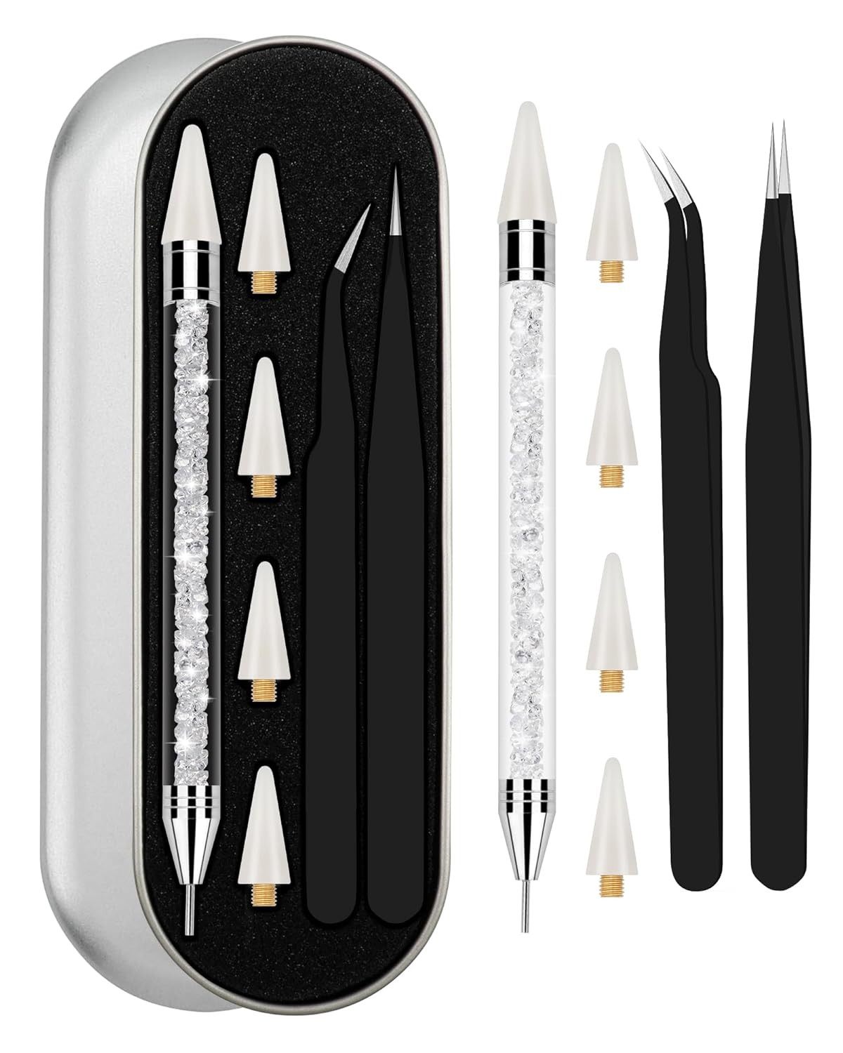 Rhinestone Picker Tool Set,Rhinestone Applicator Tool,Rhinestone Picker Dotting