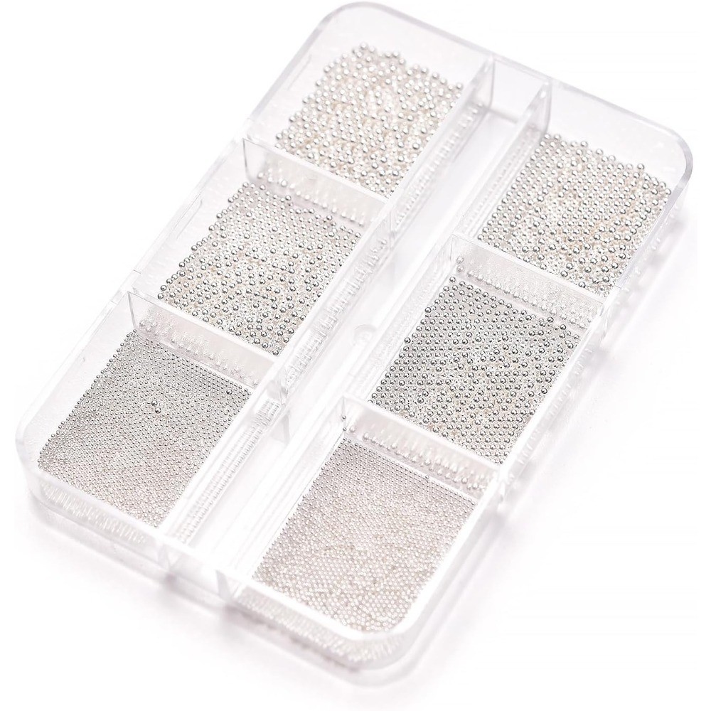 Valentine’s Day Nail Art Decorations 600 Pcs Crystal Glitters Rhinestones