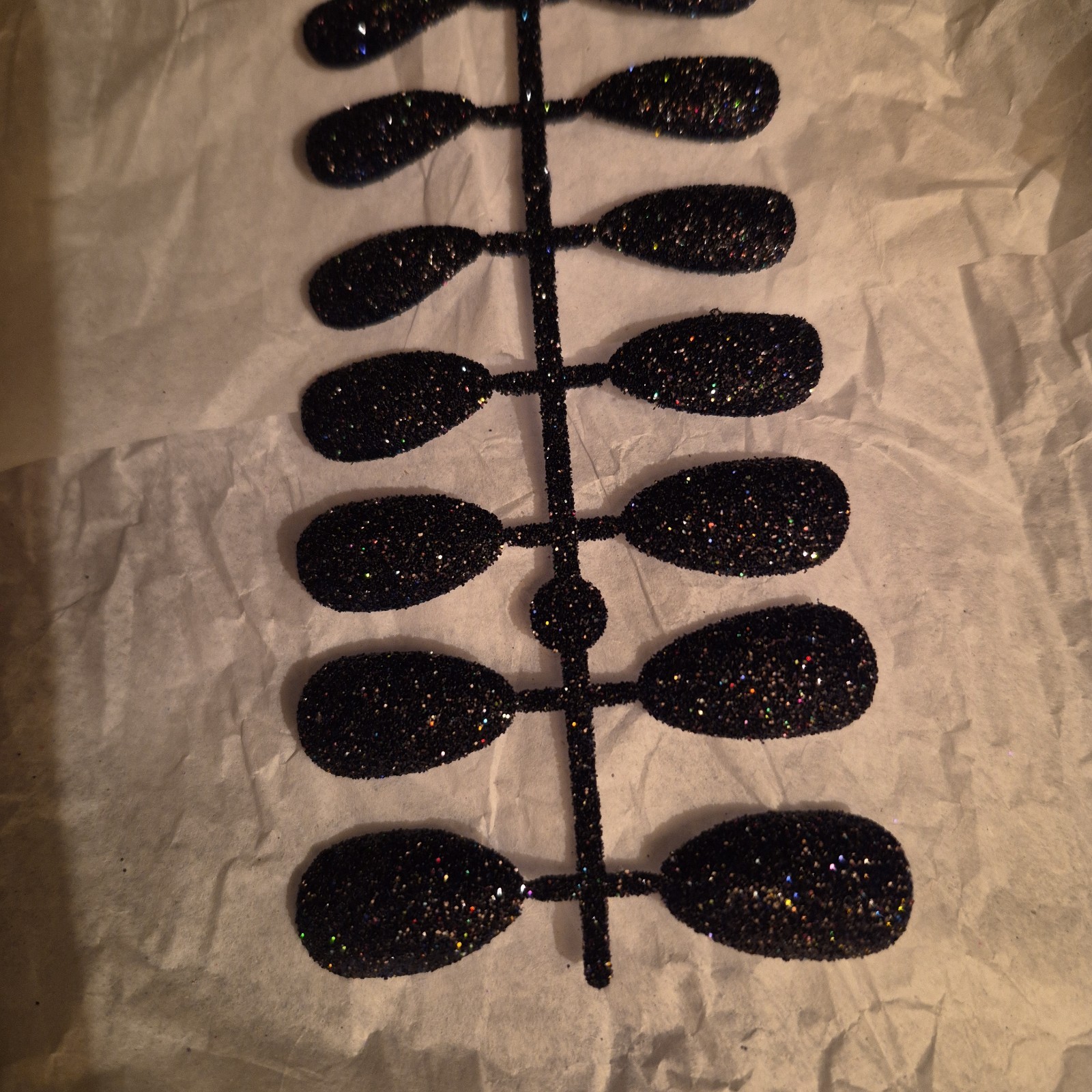 Stick On Glitter Nails See Pics And Description