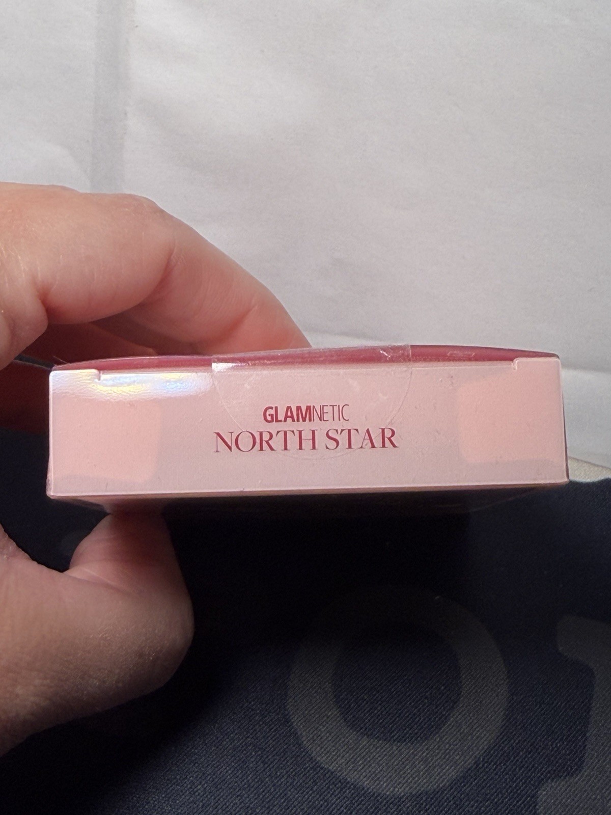 Glamnetic North Star Short Almond Press-On Nails Beige Multicolor Glue