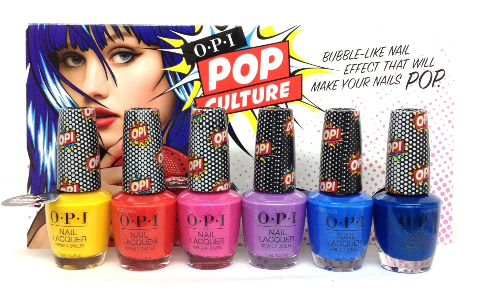 OPI Nail Lacquer – POP CULTURE 2018 Collection – Choose Any Shade 0.5oz