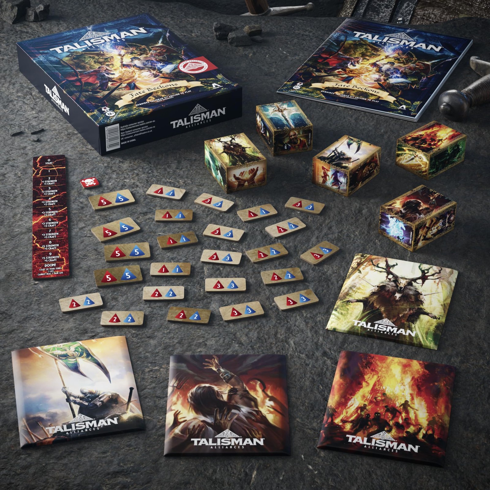 Talisman Alliances: Fate Beckons 7.874 x 1.614 x 0.039 inches, Not Applicable