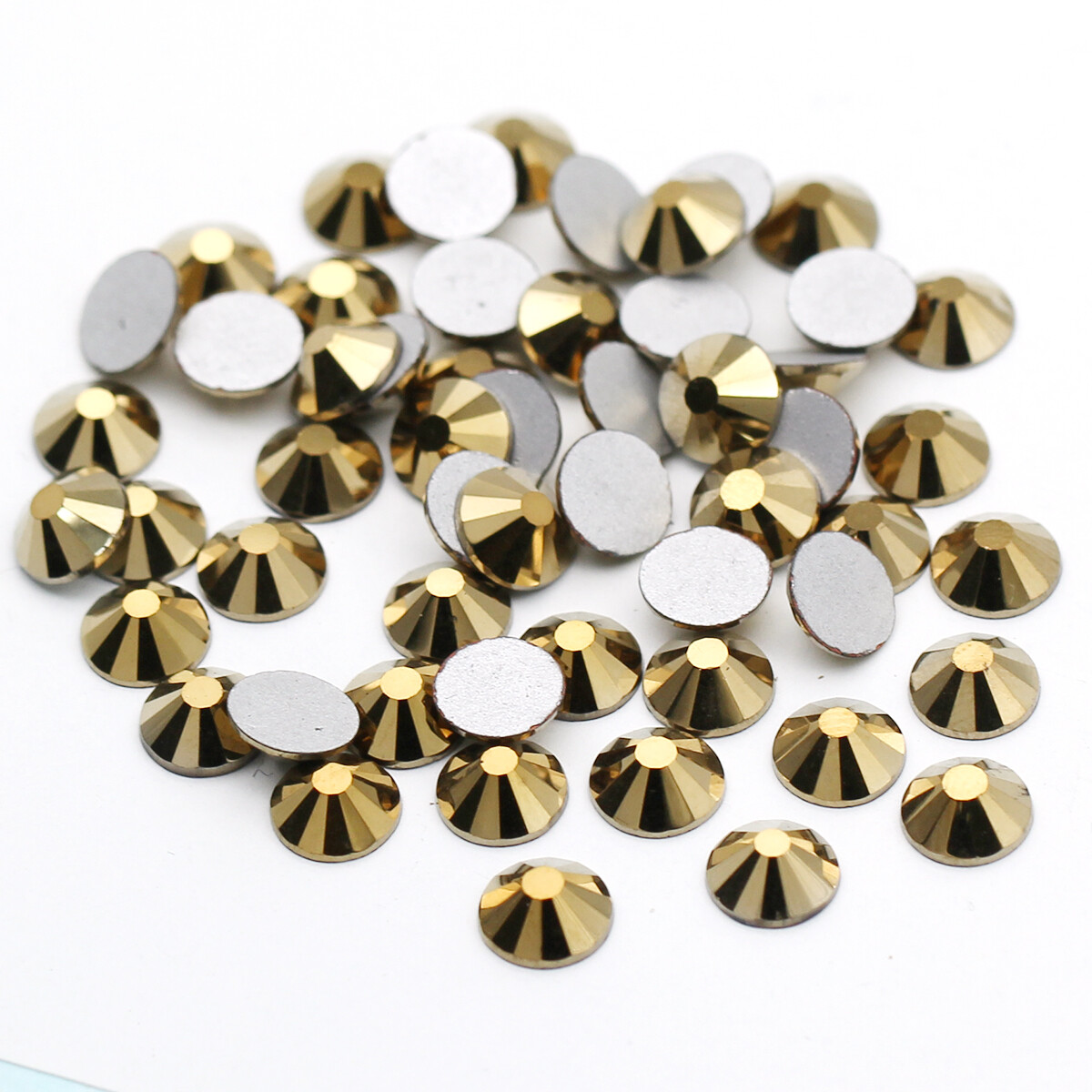 288 720 1440p Aurum Rhinestones FlatBack Glitter Diamond Gems 3D Nail Art Decor