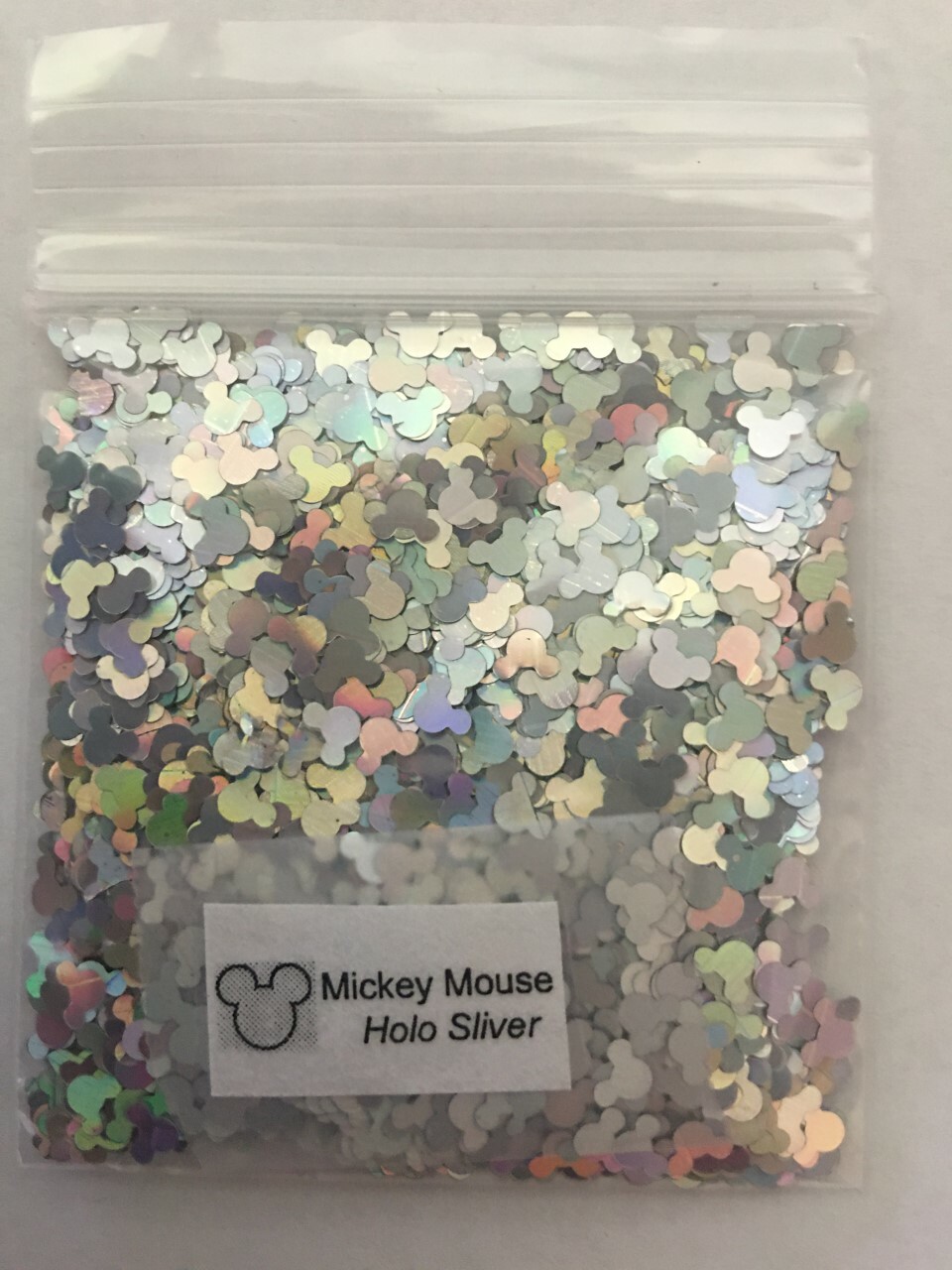 Holo MICKEY MOUSE Glitter-U Pick Color-Nail Art Face Crafts DIY-US