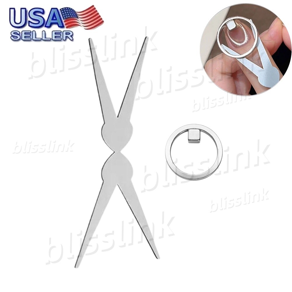 Double-head French Nail Art Magnet Set 3D Strong Cat Eye Magnet Nail Art Gel Pol