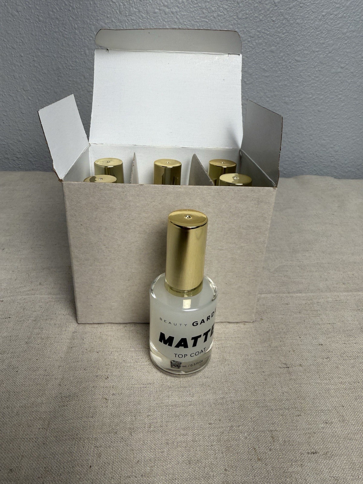 BEAUTYGARDE matte top coat 1 box 6 Bottles
