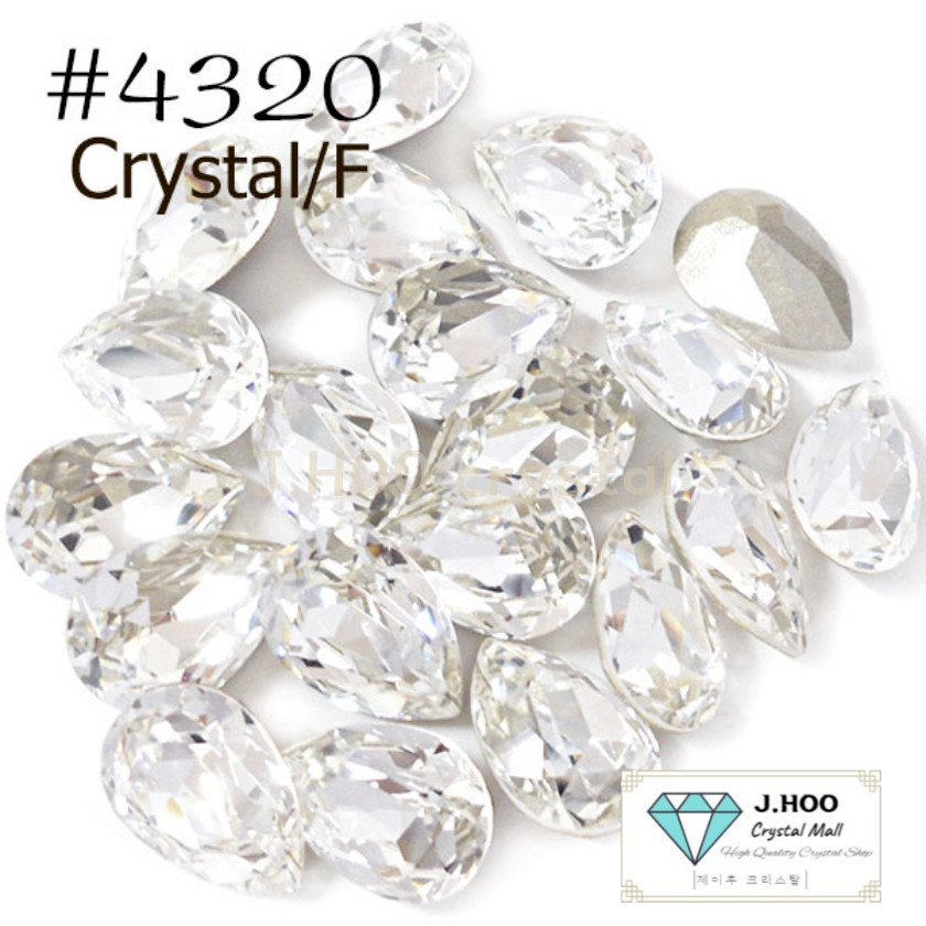 Swarovski 4320 Pear Fancy Stone 8*6mm(4pcs)