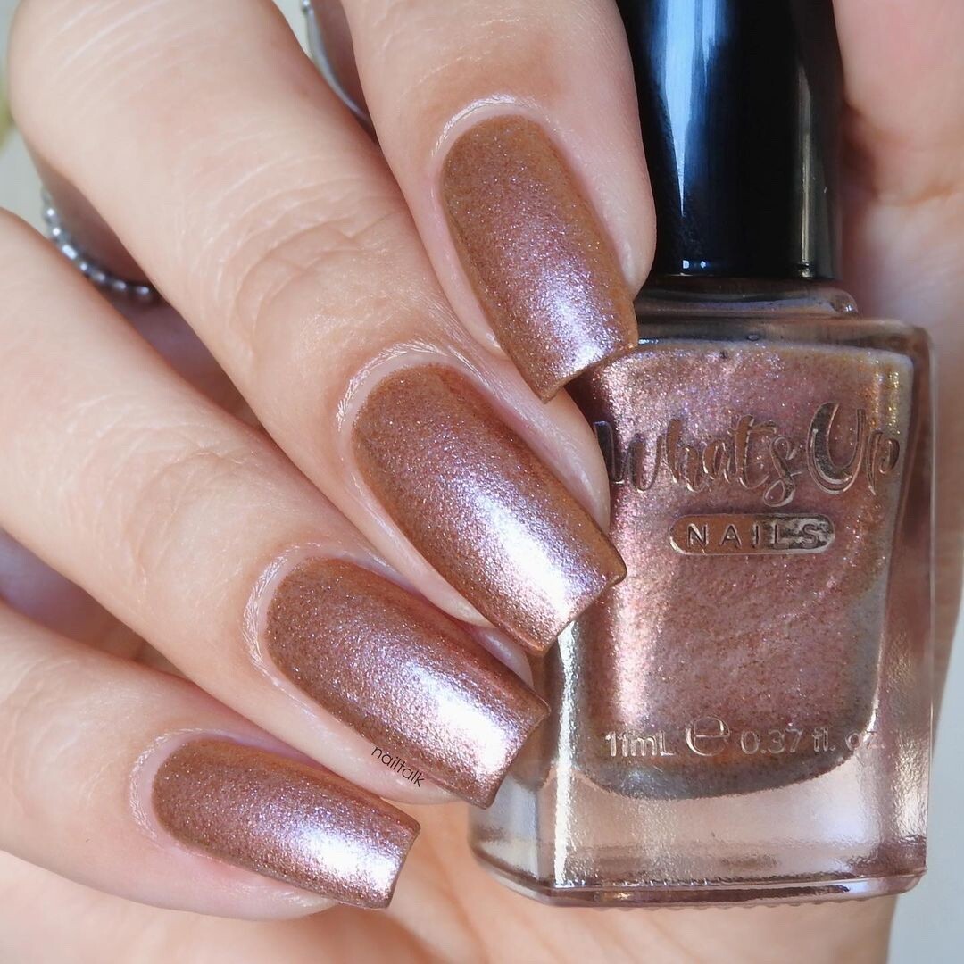 Whats Up Nails – Agate Nail Polish (Pink Duochrome) Nail Polish for Nail Art