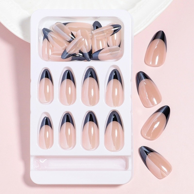 Fashion False Nail Almond Medium Artificial Nail Press On Nail for Any Occasion