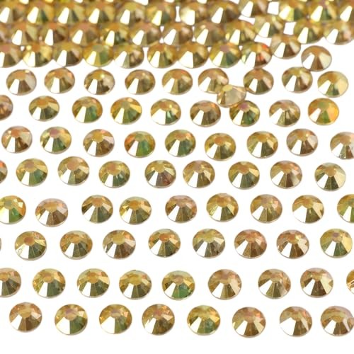 Diamonland Flatback Glass Crystal Rhinestones Rounds Gems for Bedazzling Nail…