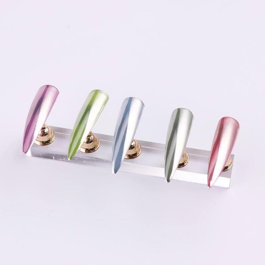 Unicorn Aurora Mirror Nail Chrome Powder Different Sizes Rainbow 1 2 & 3 gram UK