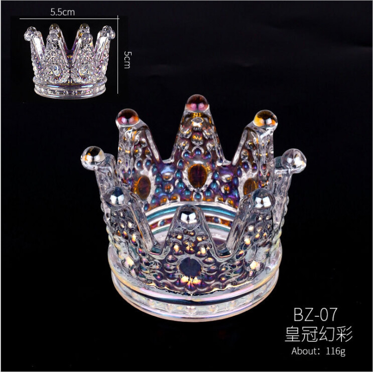 9 Style Glass Crystal Dappen Dish Cup Nail Art Acrylic for Liquid Powder Tools
