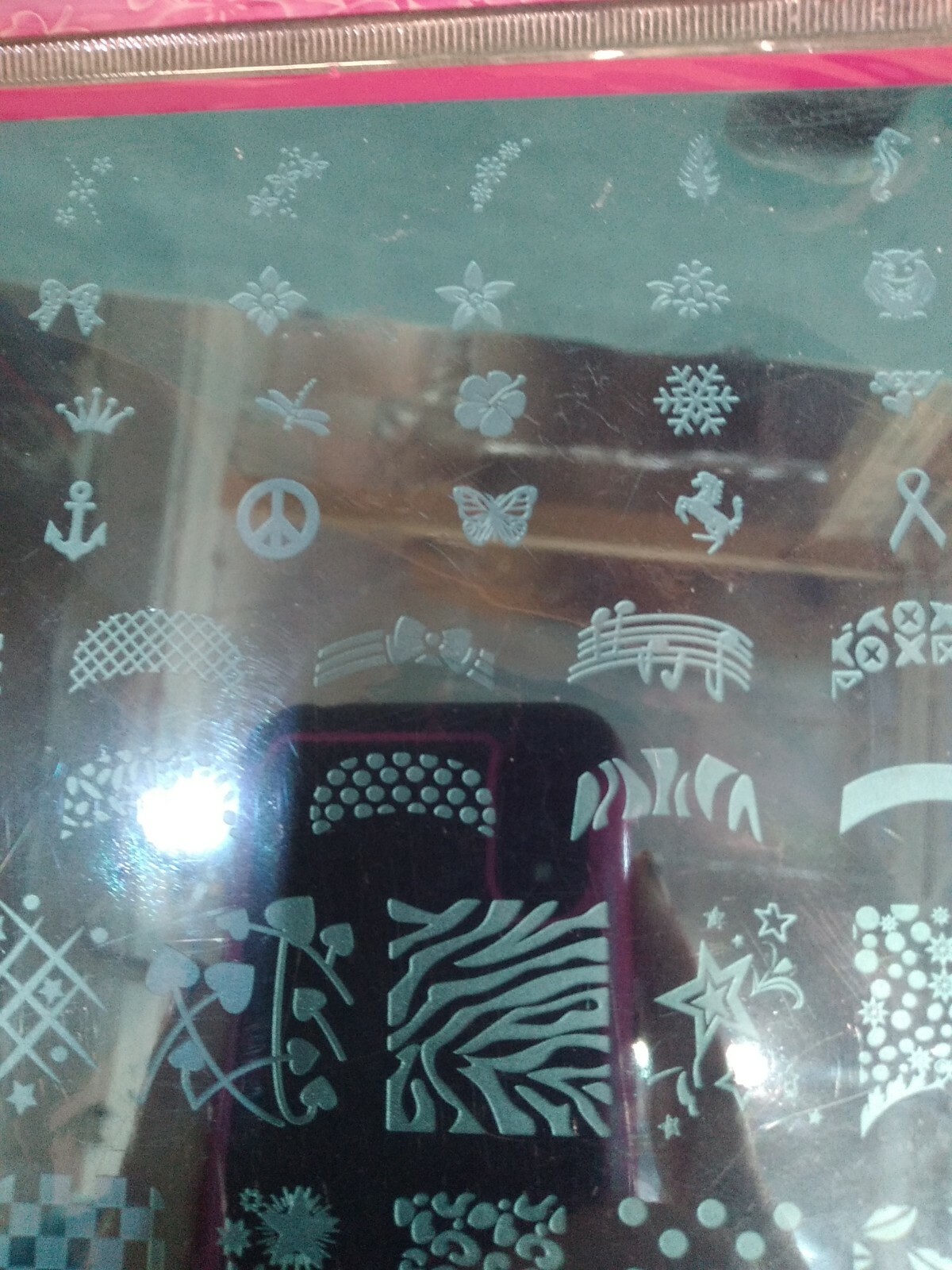 H&A Nail Art Stamp Plate #66 New in pack