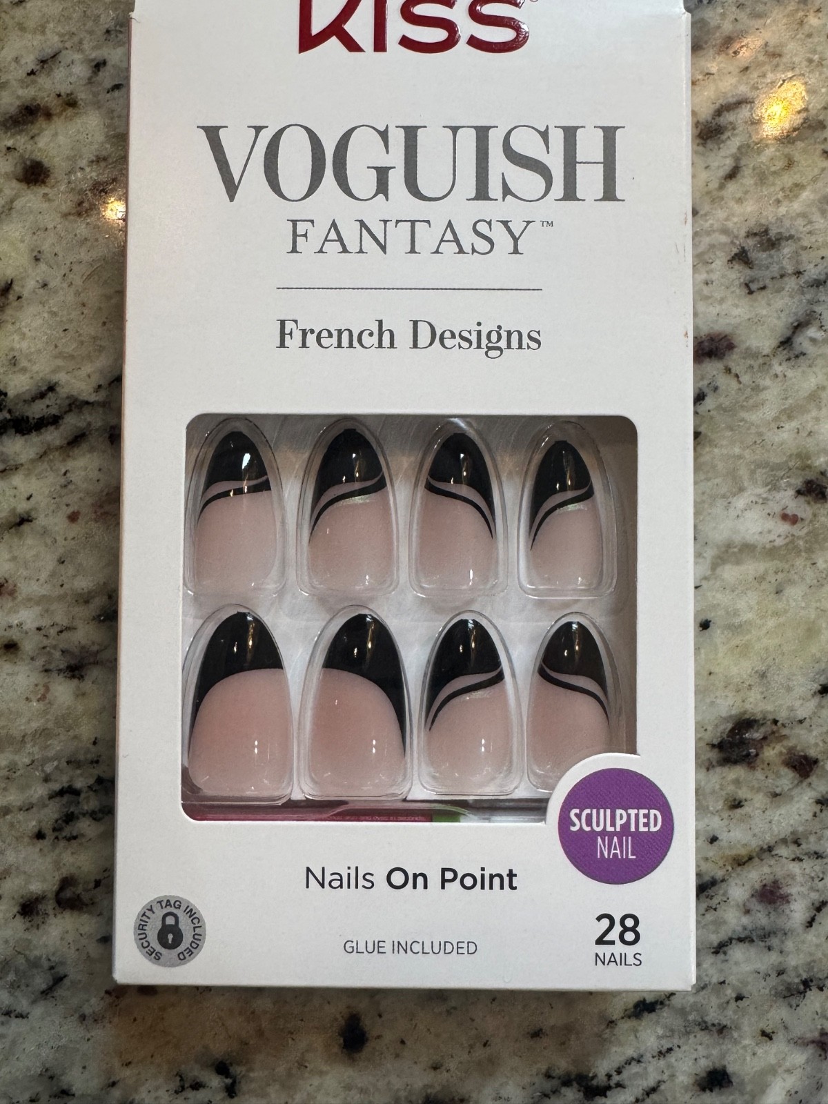 BRAND NEW Kiss Glue-On Nail Sets (3)