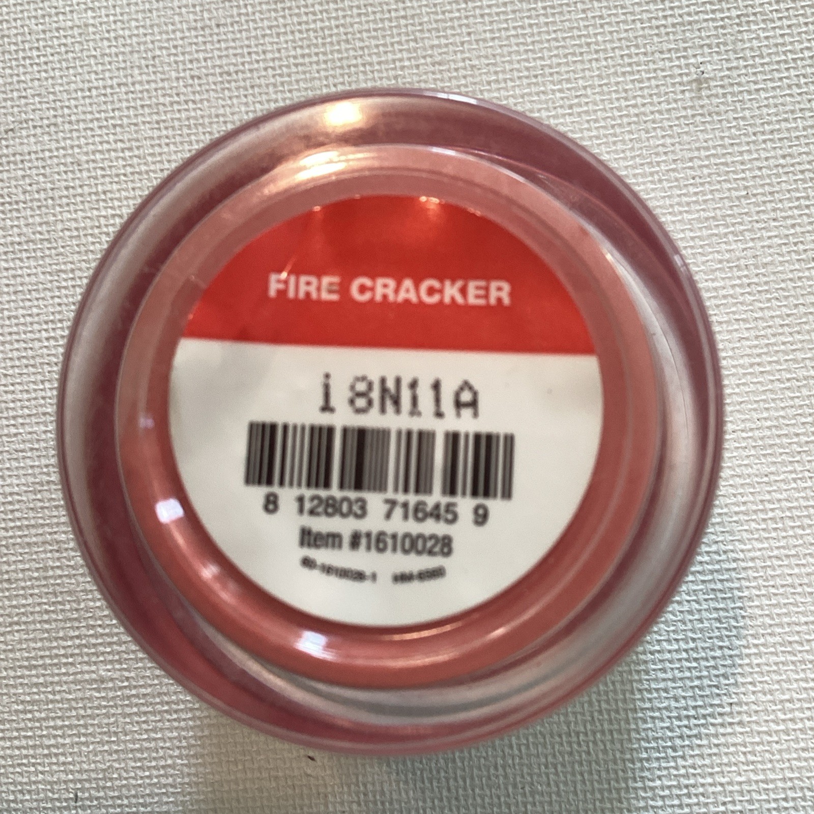 Gelish Dip Powder Essentials Prof Nail Art 23g/0.8oz UNSEALED Fire Cracker Red