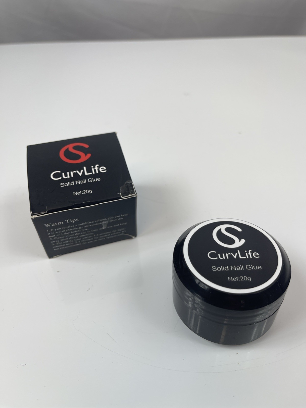 Soft gel x nails curvlife solid nail glue gel – 20g nail gel for press on nails