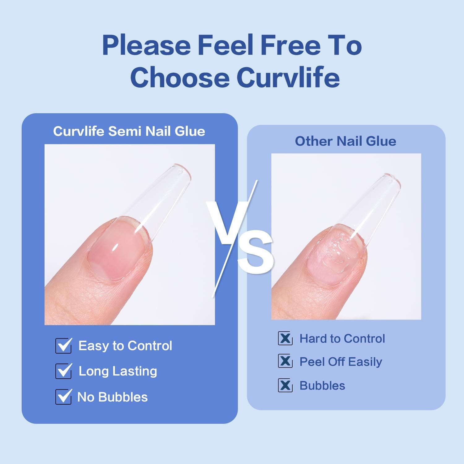 Strong 15g Nail Glue Gel & 5ml 3-in-1 Remover Pen – Perfect for Press-On Nails