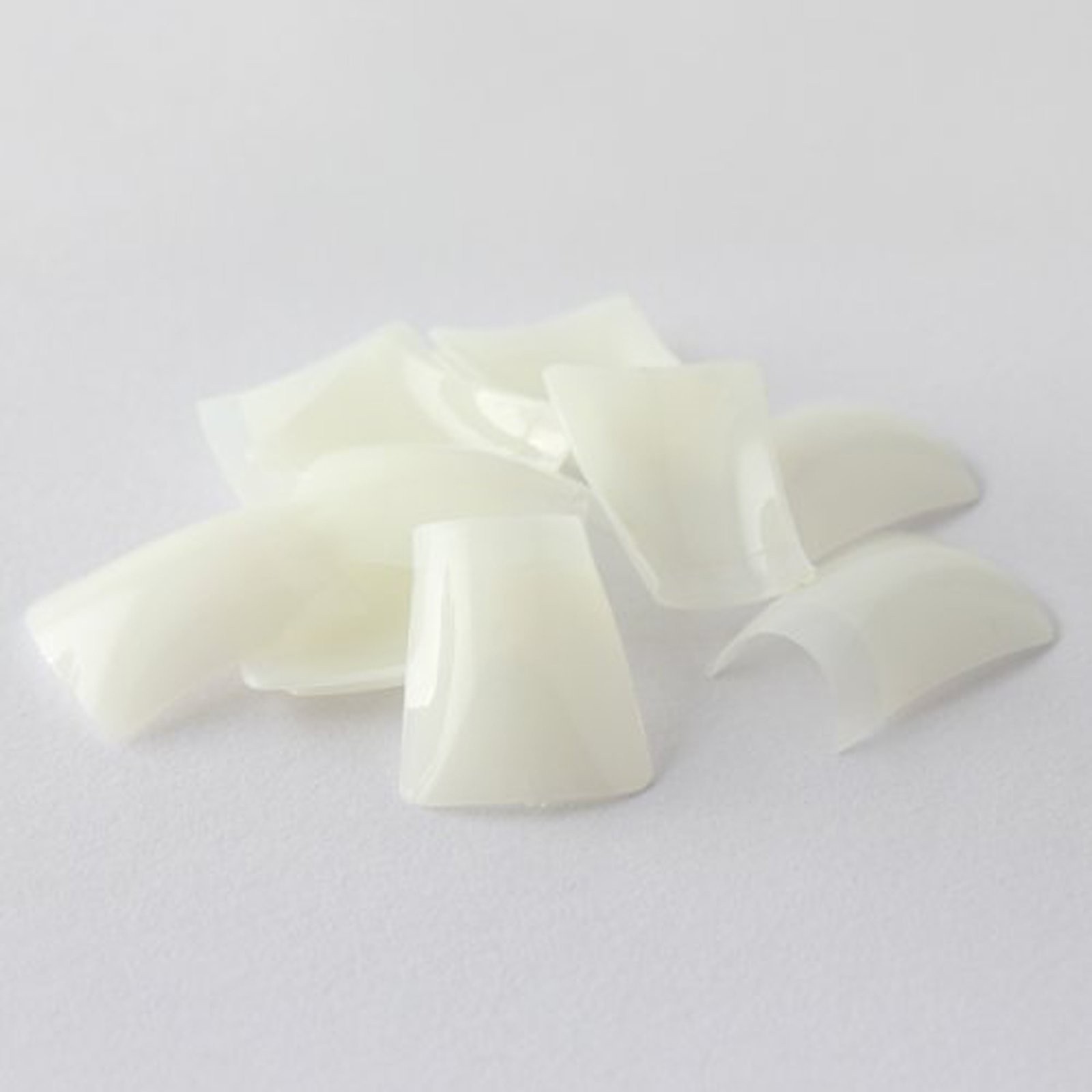 500 pcs Duck Feet Style Nail Tips Wide French False Nail Tips Acrylic Nail