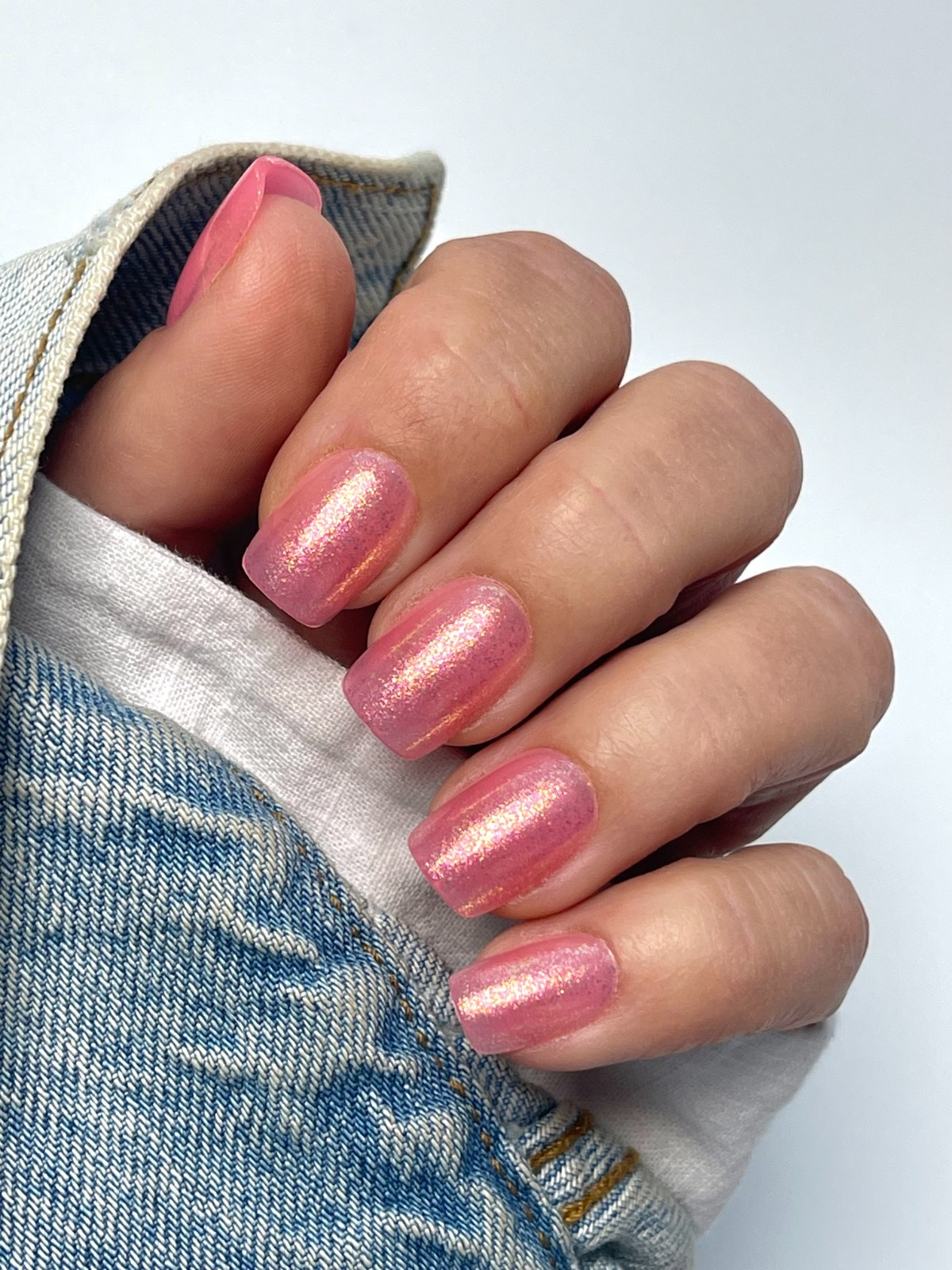 Red Aspen Press On Nails~ Earlene Short Squoval Acrylic Sold Out FAST SHIPPING