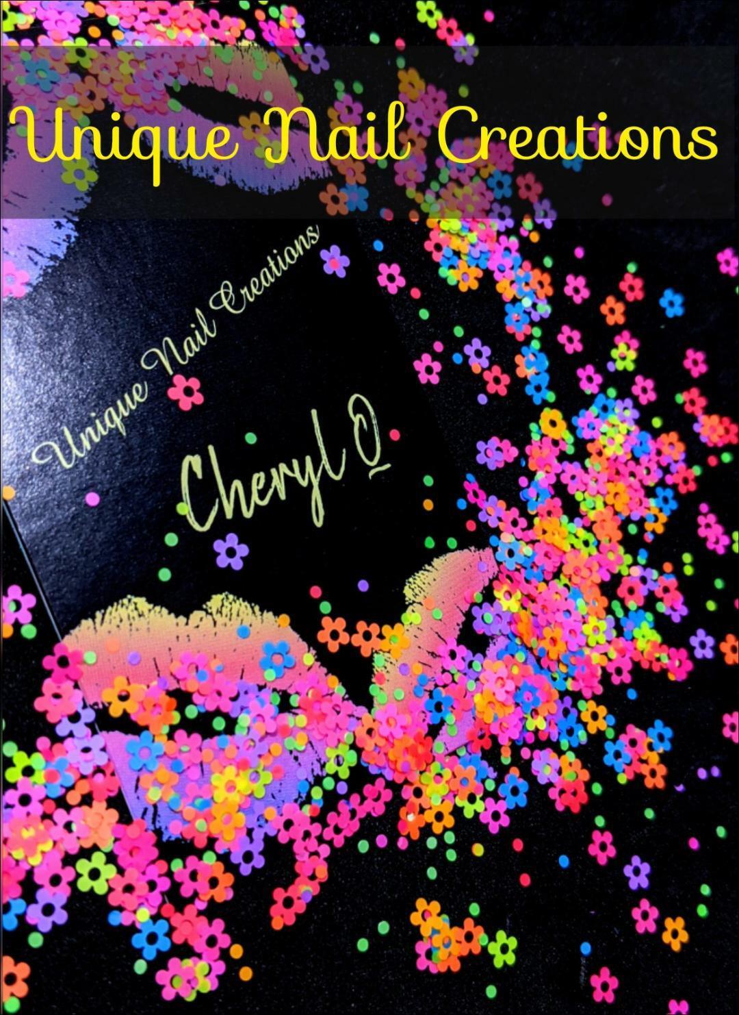 DAISY SHAPE MIXED NEON GLITTER~Nail•Acrylic•Gel•Body Art•Face•Festival