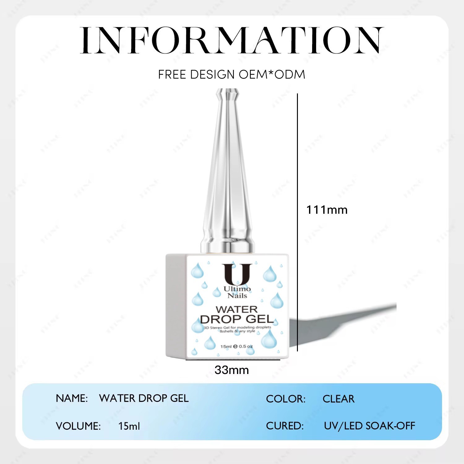 Water Drop gel Ultimo 15ml