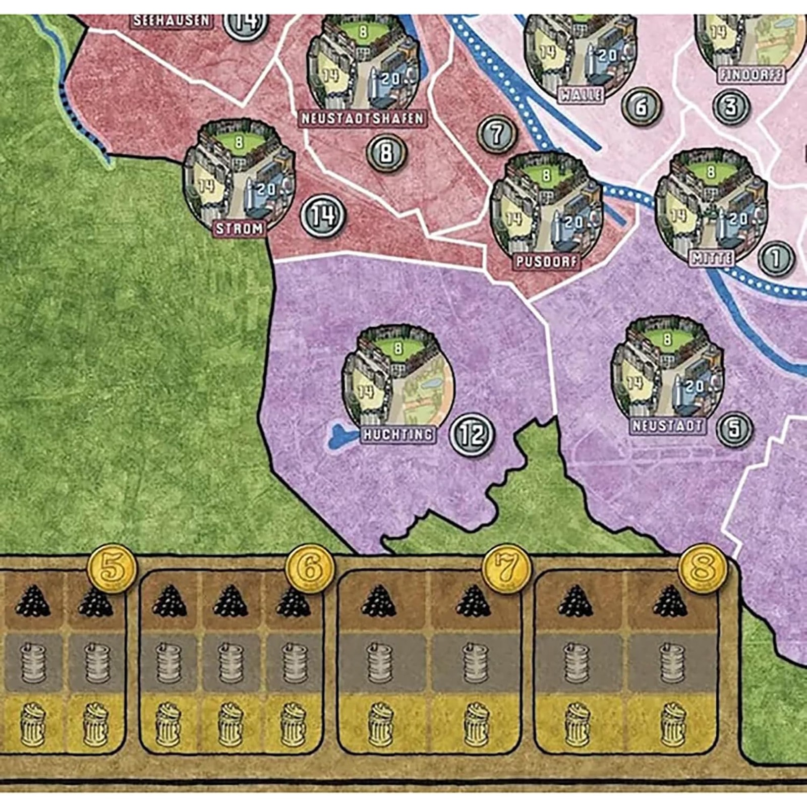 Rio Grande Games Power Grid Board Game: 42.75 cubic inches, Multicolor