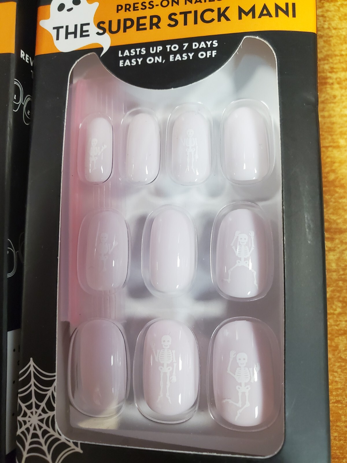 4 Pack: Olive & June Press On Nails Super Stick Mani Boogie Bones (9442) – R9P6b