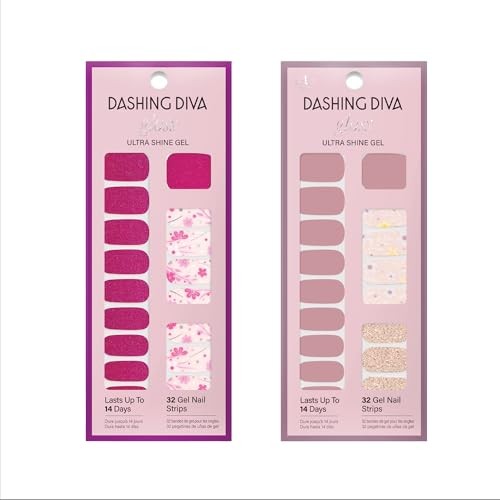 Gloss Nail Strips Bundle – The Moody Florals The Moody Floral Collection
