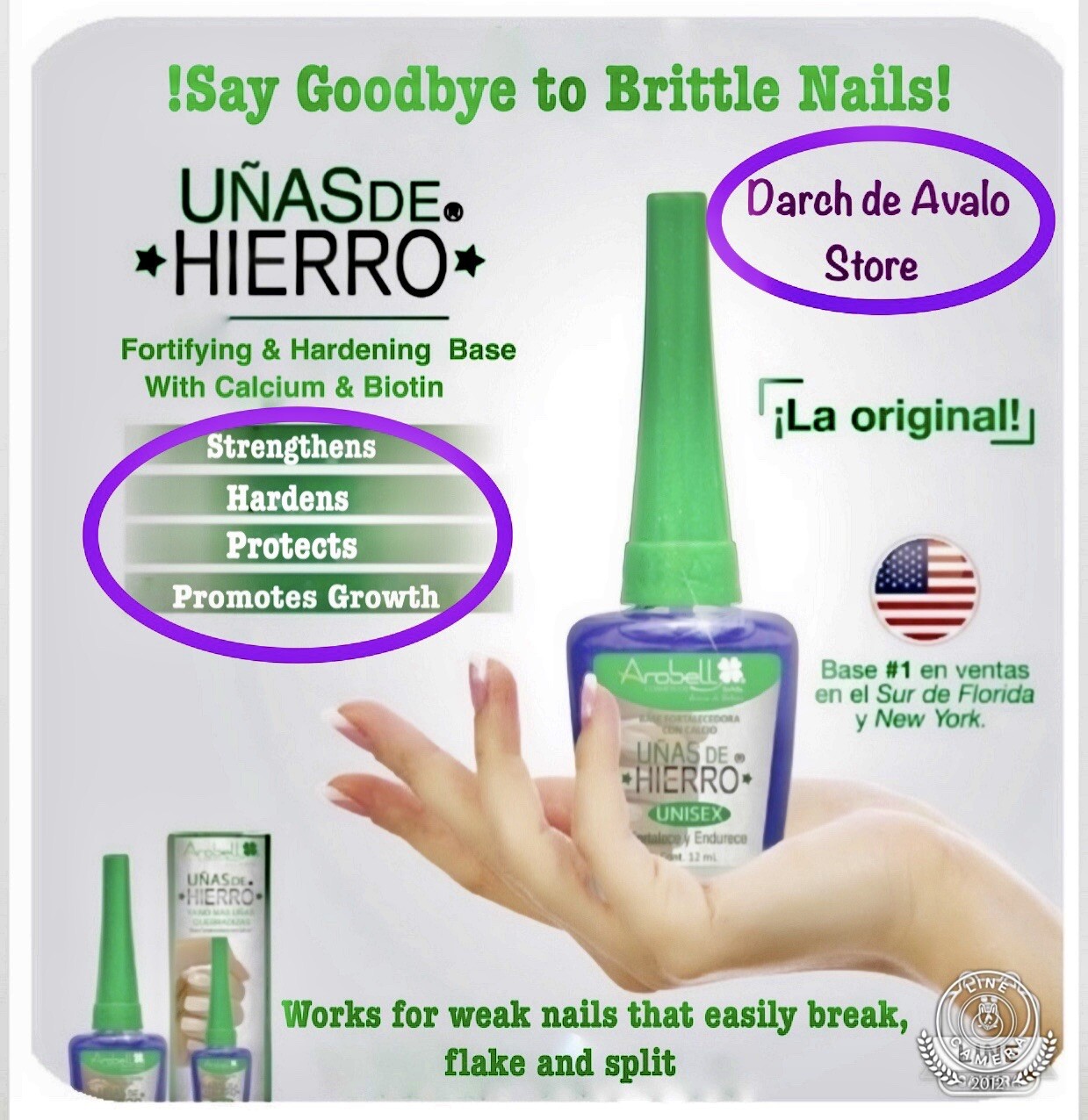 ⭐️ NEW Uñas de Hierro get harder & stunning nails in week 🇨🇴 IRON NAILS