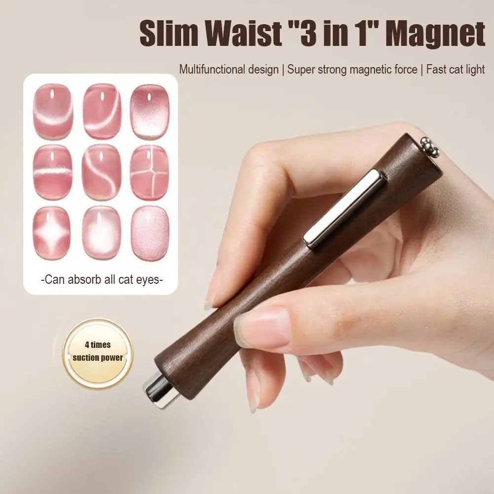 3 in 1 Nail Magnetic Stick Cat Eye Magnetic Nail Art Tool For Nail Art Design UK