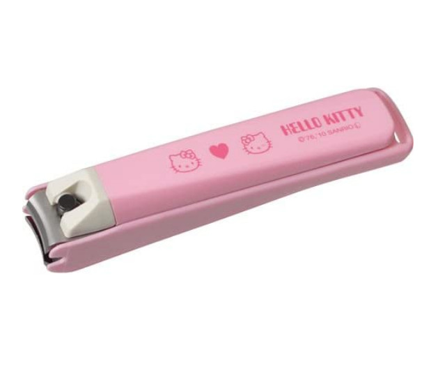 (Set of2) Japan Hello Kitty Nail Clipper Beauty Tool Cutter Trimmer w/ Magnifier