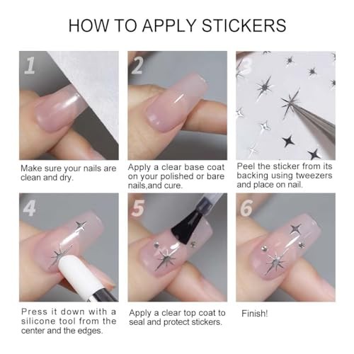 5D Embossed Ghost Nail Art Stickers Gold Frame Nail Stickers Halloween Style-4