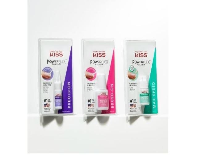Kiss Powerflex Glue Products Maximum Speed Nail Glue Super Strength Bonds in Sec