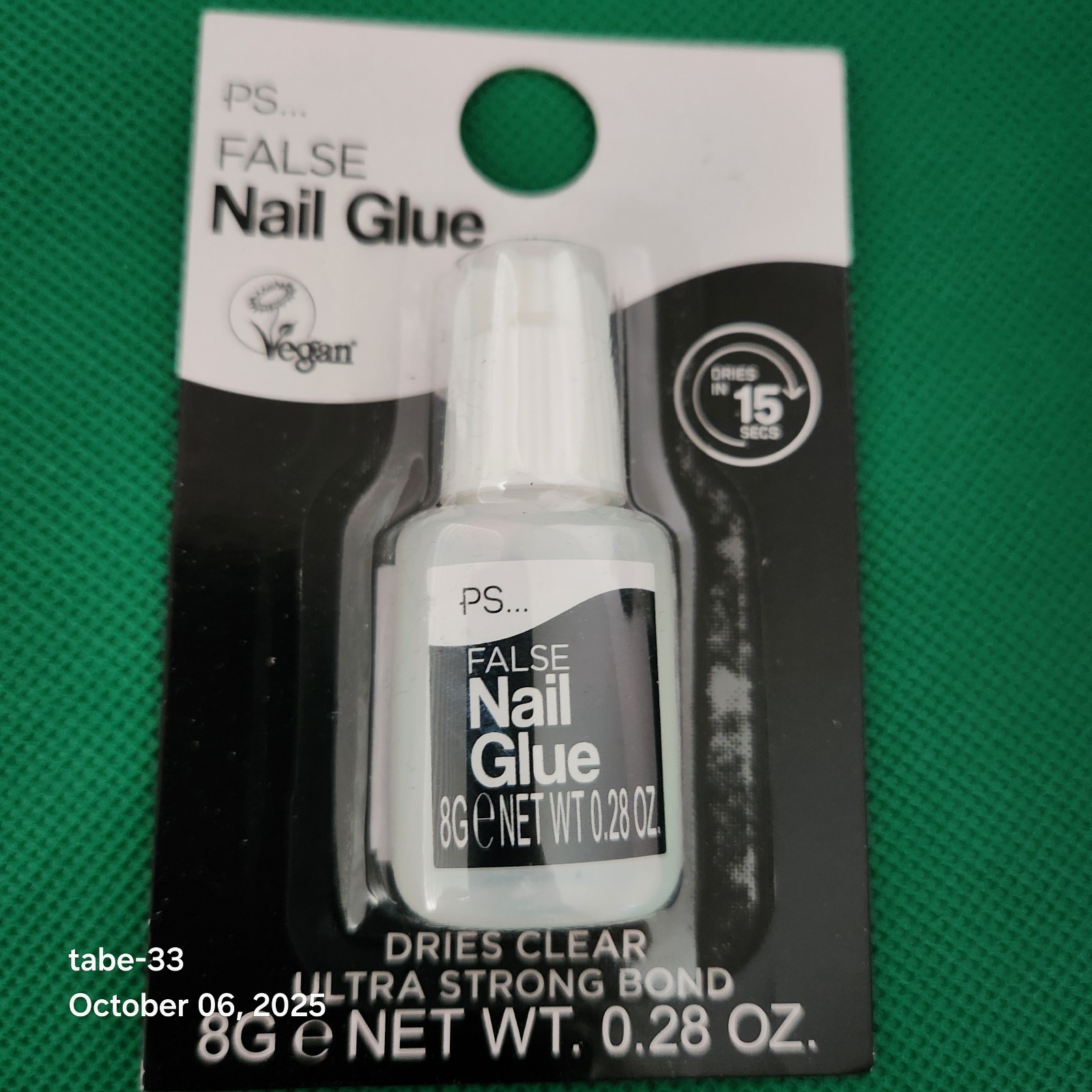 Primark 1pc nail glue Dries in 15 Seconds 8g Brand New