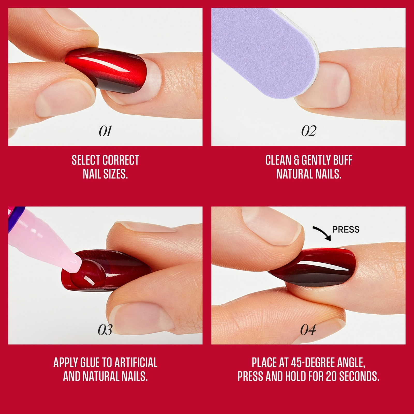 Broadway by Kiss French Tip Press On Nails, ‘String of Pearls’, White, Short Squ