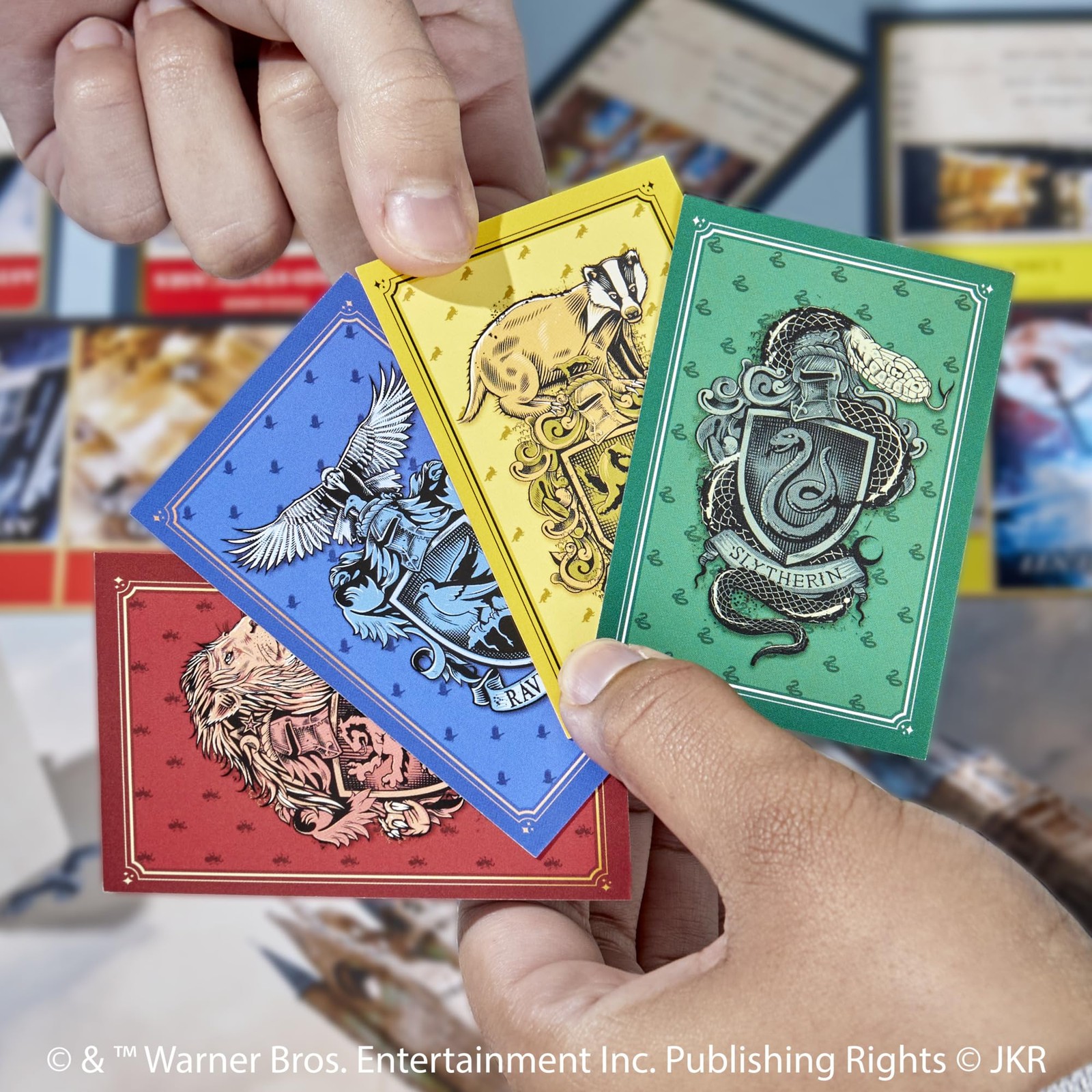 Hasbro Gaming Monopoly Harry Potter 29.2 x x 0.1 cm, Blue and Yellow